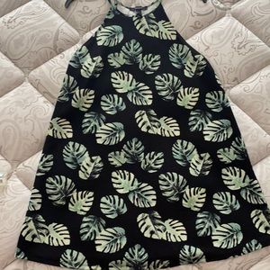 Forever 21 leaf dress